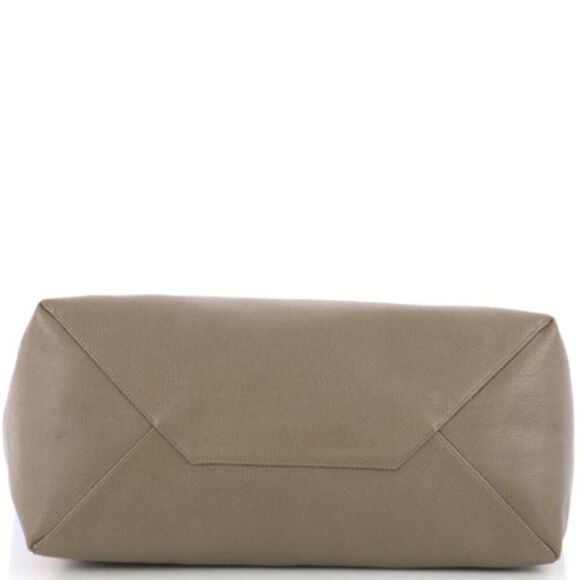 RARE! Celine Horizontal Blue Camel Bicolor Large Cabas Tote +dust bag VGC $1400 - Picture 3 of 16